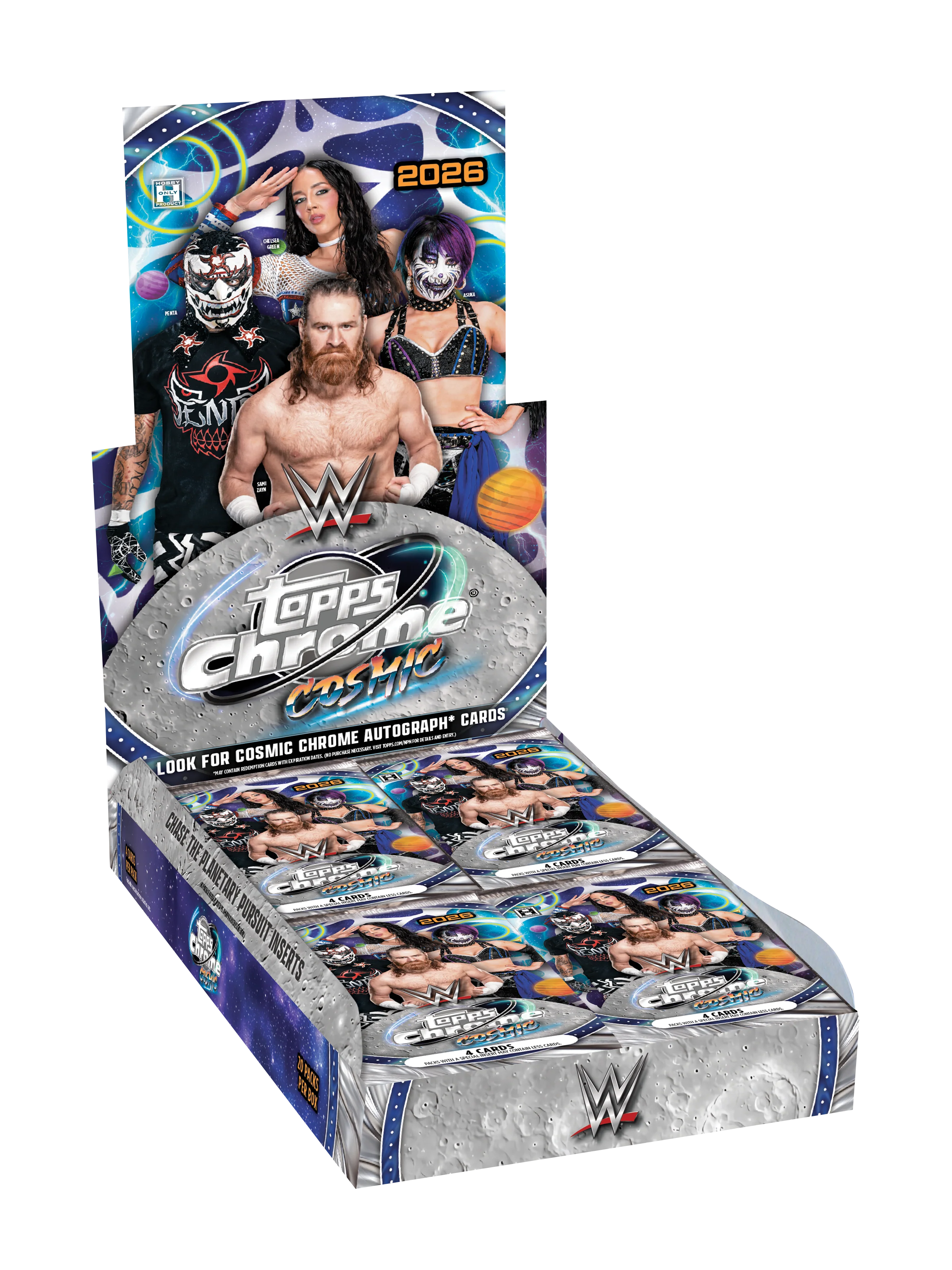 Topps: 2026 Cosmic Chrome WWE - Hobby Box
