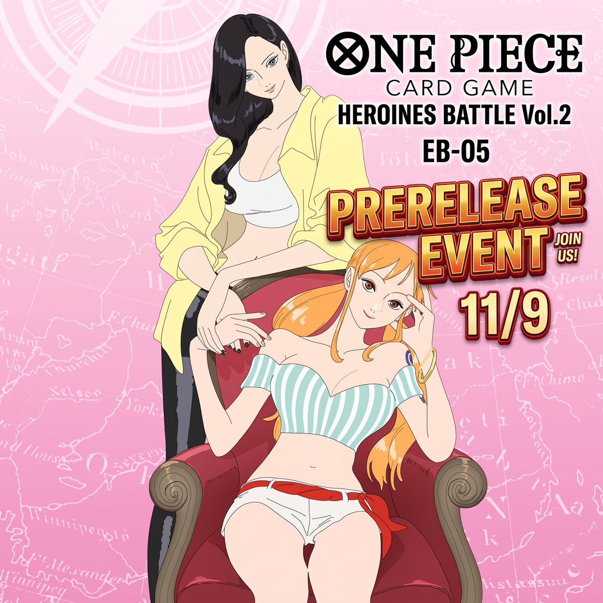 11/09/2026 - One Piece: Heroines Edition Vol 2 EB-05 Prerelease