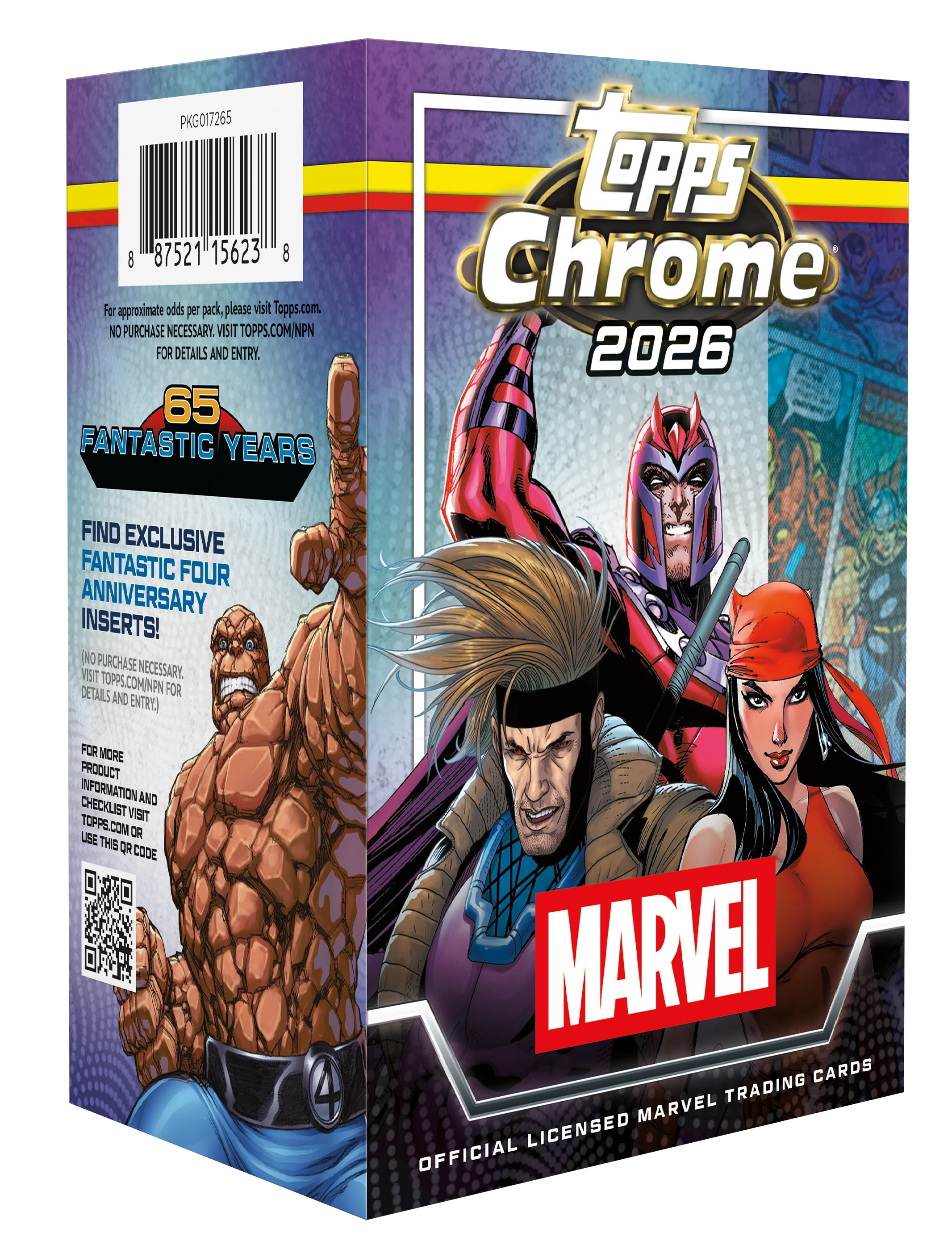 Topps: 2026 Chrome Marvel Comics - Value Box