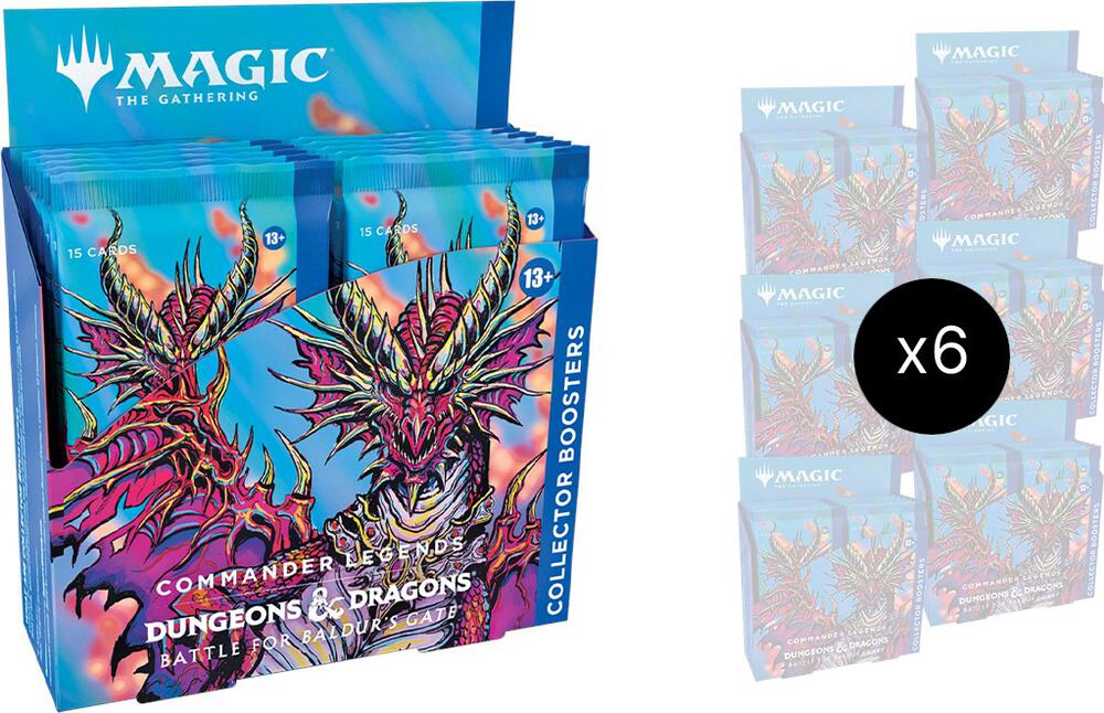 MTG Commander Legends: Battle for Baldur's Gate - Collector Booster Display Case