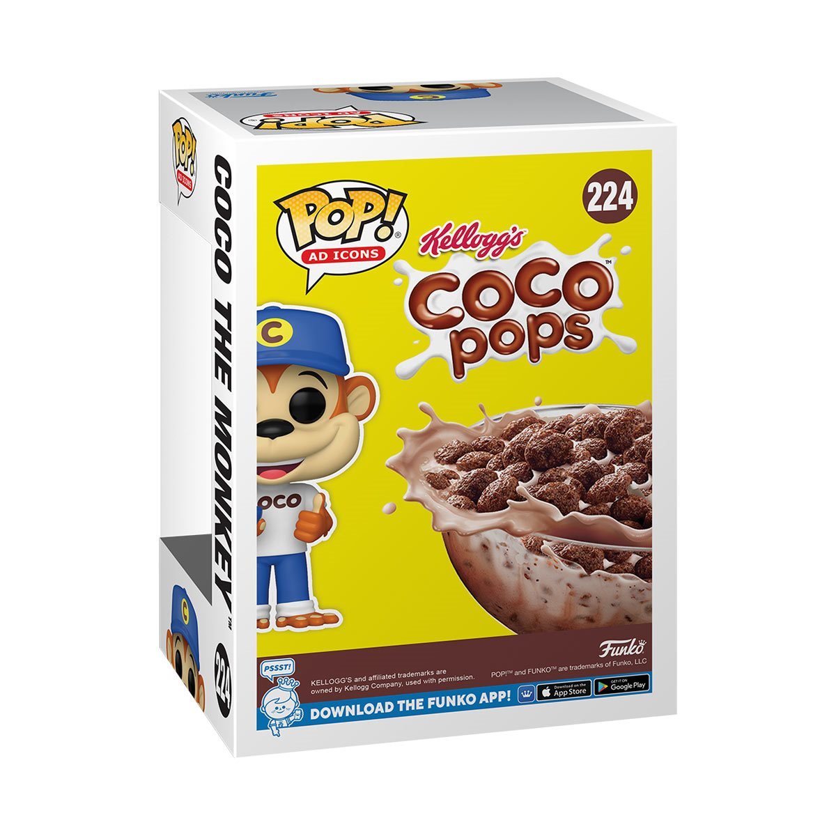 Funko Pop! Kellogg's Coco Pops: Coco the Monkey Vinyl Figure #224