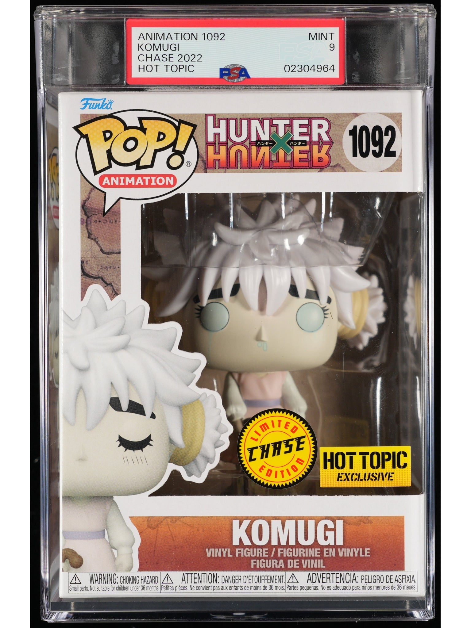Funko Pop! Hunter x Hunter: Komugi PSA Graded Vinyl Figure #1092 Cert #02304964