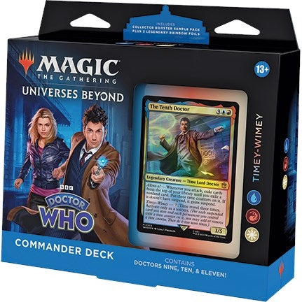 Image for Universes Beyond: Doctor Who - Timey-Wimey Commander Deck - Magic: The Gathering