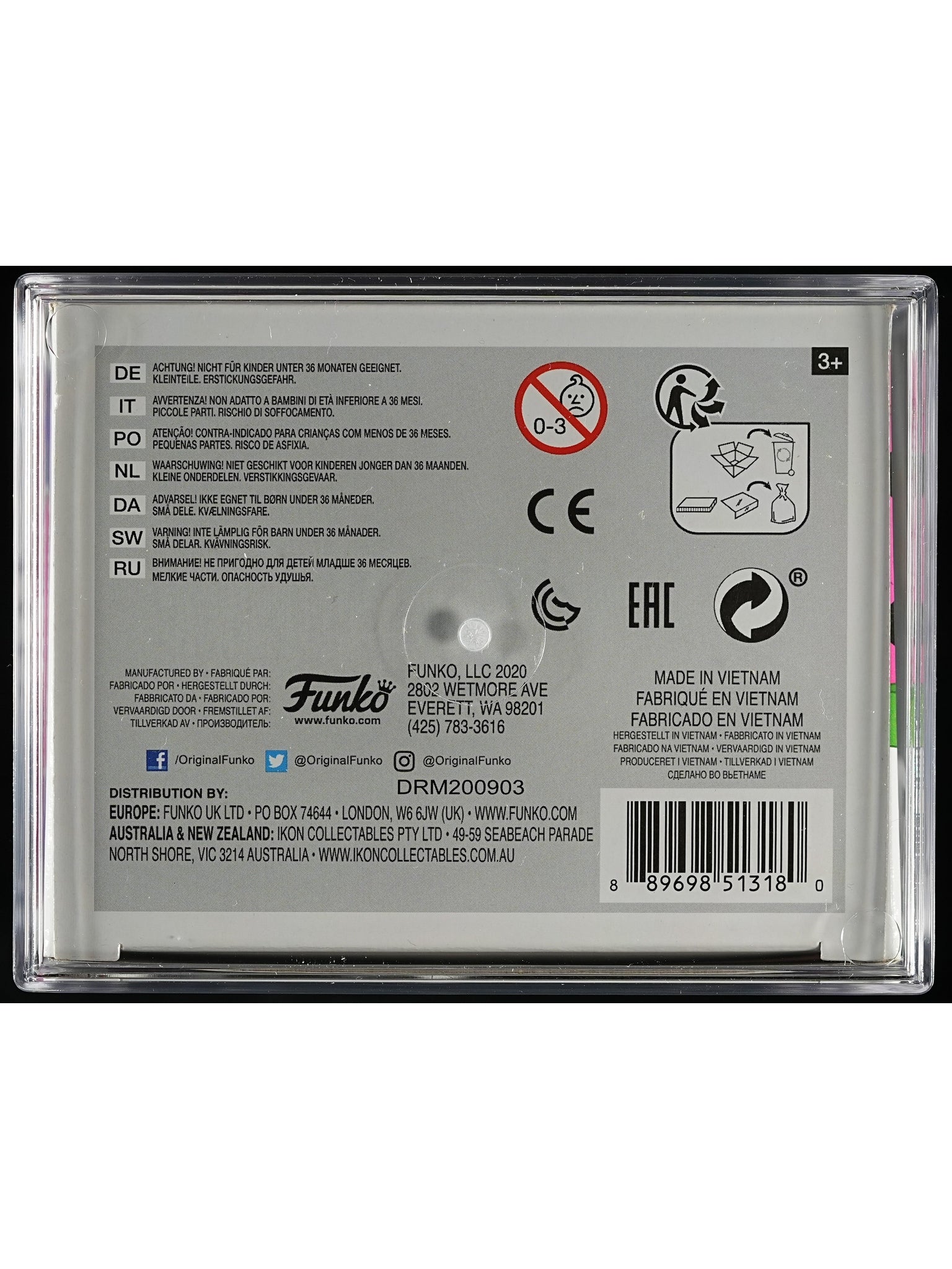 Funko Pop! Popples: Prize Popple PSA Graded Vinyl Figure #02 Cert #02004724