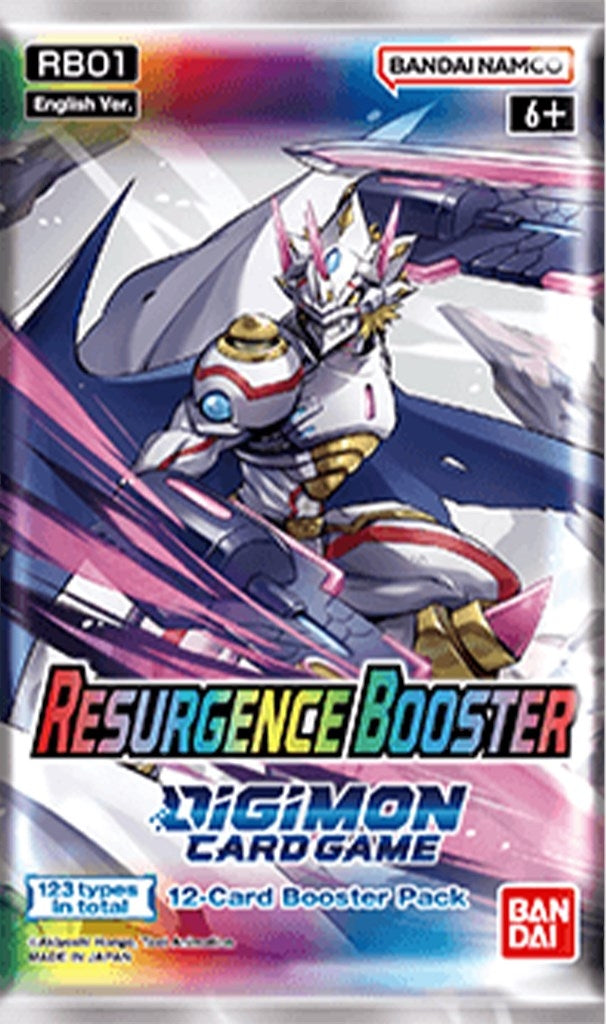 Image for Resurgence Booster Pack - Digimon Card Game