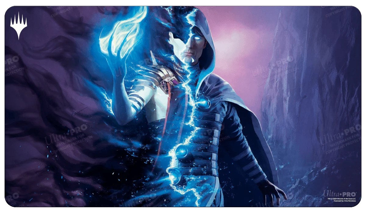 Image for Outlaws of Thunder Junction Jace, Reawakened Standard Gaming Playmat for Magic: The Gathering - Playmats