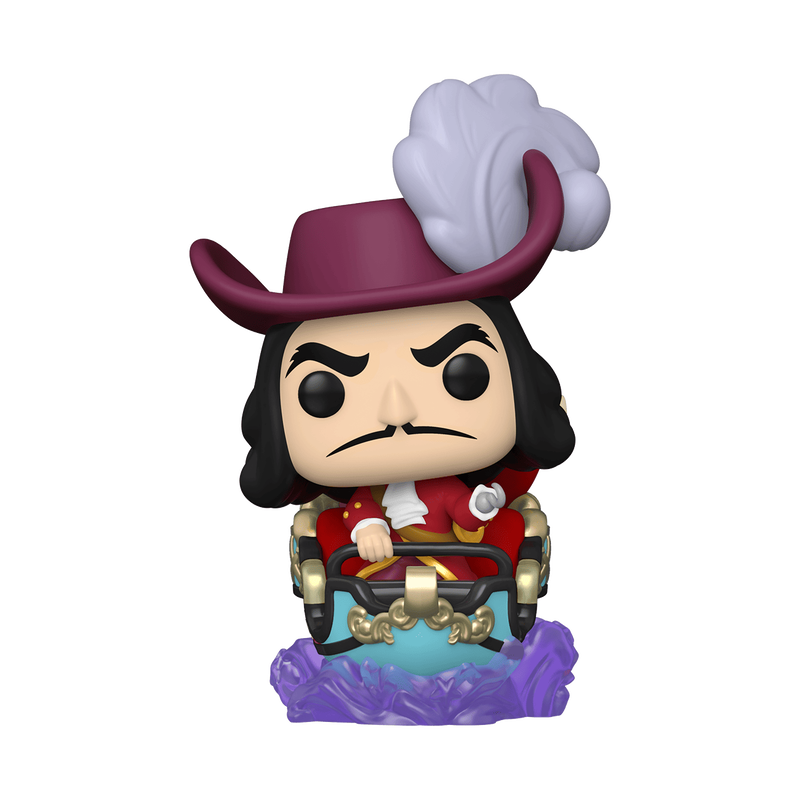 Funko Pop! Rides Disney Captain Hook at the Peter Pan's Flight Attraction #109 Vinyl Figure