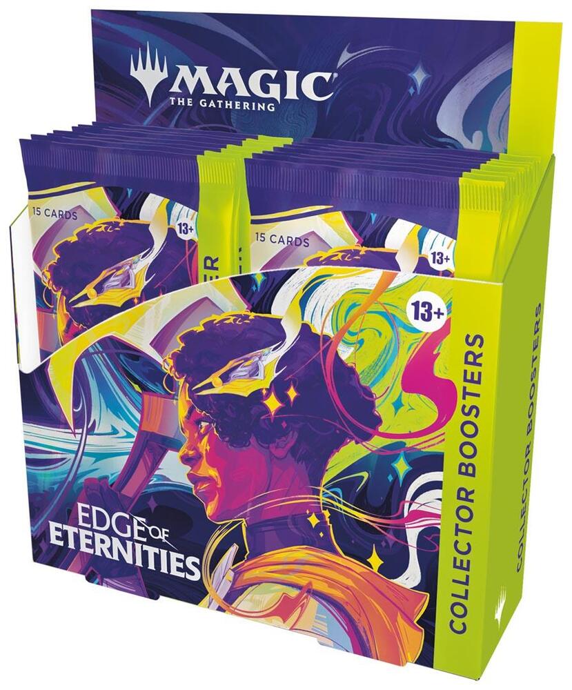 Magic The Gathering: Edge of Eternities Collector Booster Display Boxed Vinyl - Premium Collectibles Store Magic The Gathering: Edge of Eternities Collector Booster Display Boxed Vinyl - Premium Collectibles Store