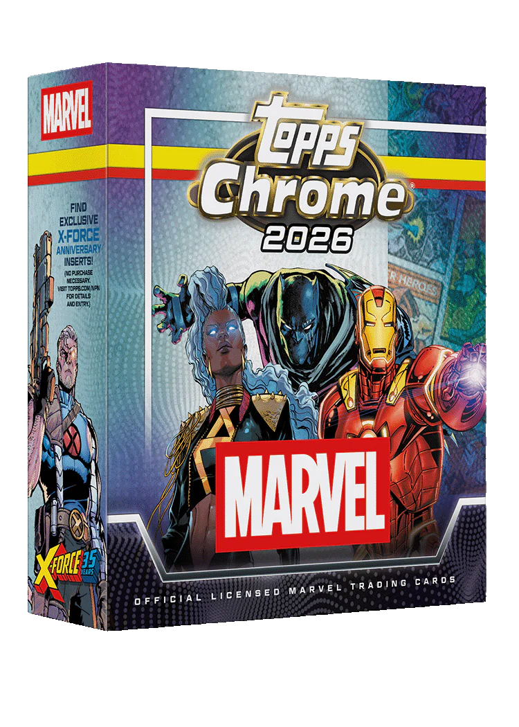 Topps: 2026 Chrome Marvel Comics - Mega Box