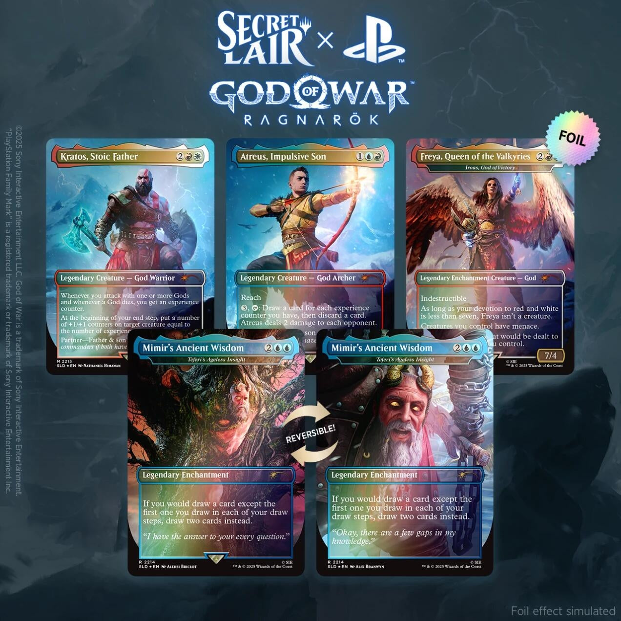Image for Secret Lair x God of War: Norse - Traditional Foil Edition - Magic: The Gathering