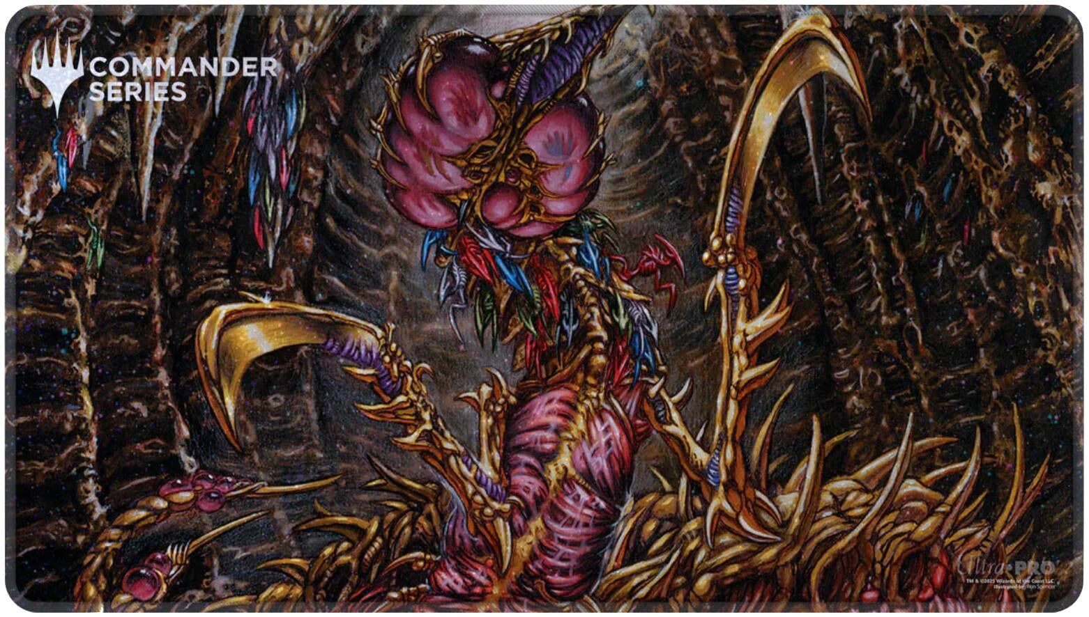 Image for Commander Series 6 Holofoil Playmat for Magic: The Gathering - Sliver Queen - Playmats