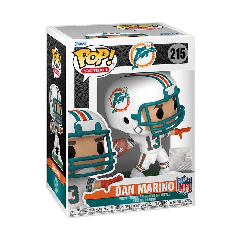 Funko Pop! NFL Miami Dolphins: Dan Marino #215 Vinyl Figure