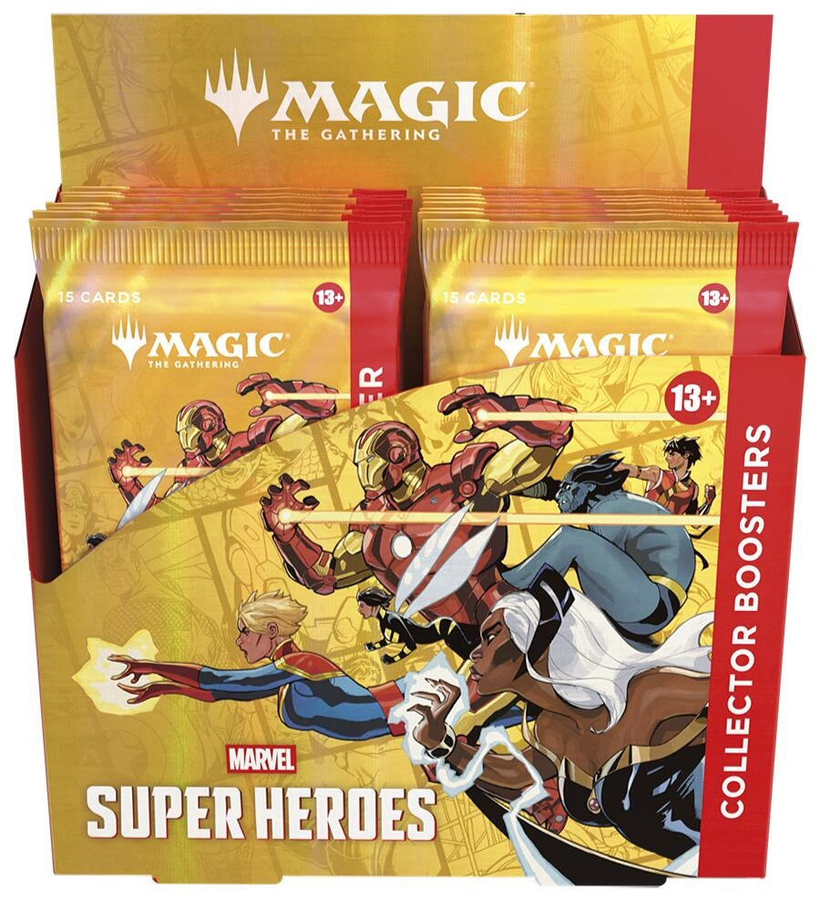 Image for Marvel Super Heroes - Collector Booster Display - Magic: The Gathering