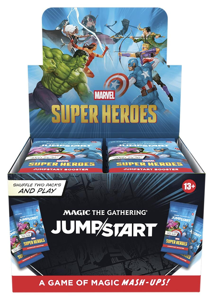 Image for Marvel Super Heroes - Jumpstart Booster Display - Magic: The Gathering