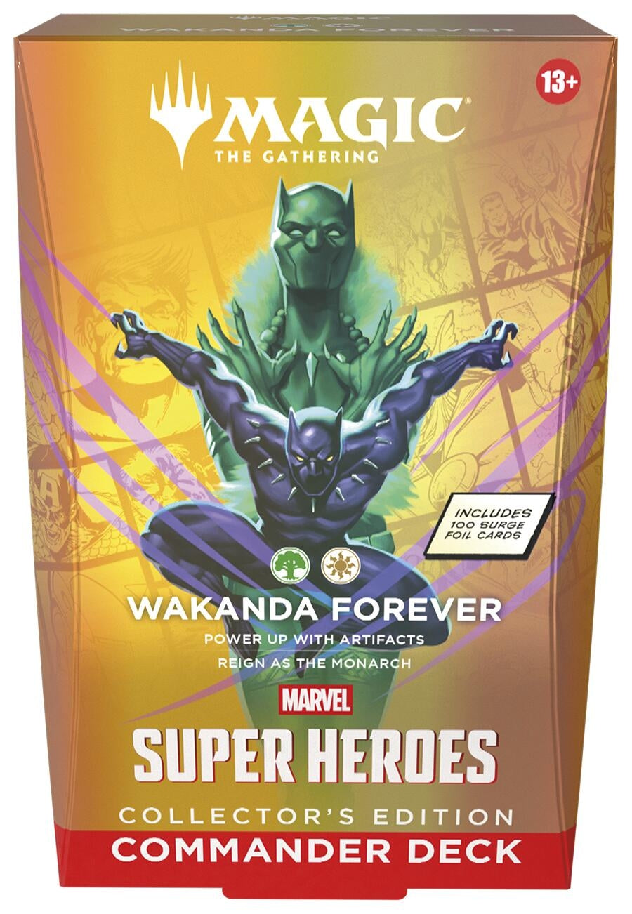 Magic the Gathering: Marvel Super Heroes Commander Deck - Wakanda