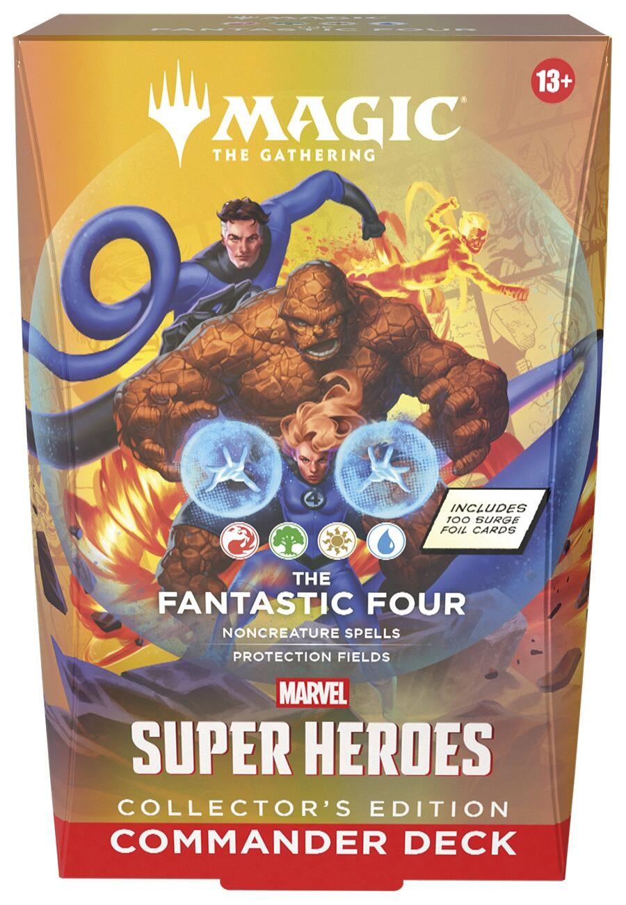Image for Marvel Super Heroes Commander Deck - The Fantastic Four (Collector's Edition) - Magic: The Gathering