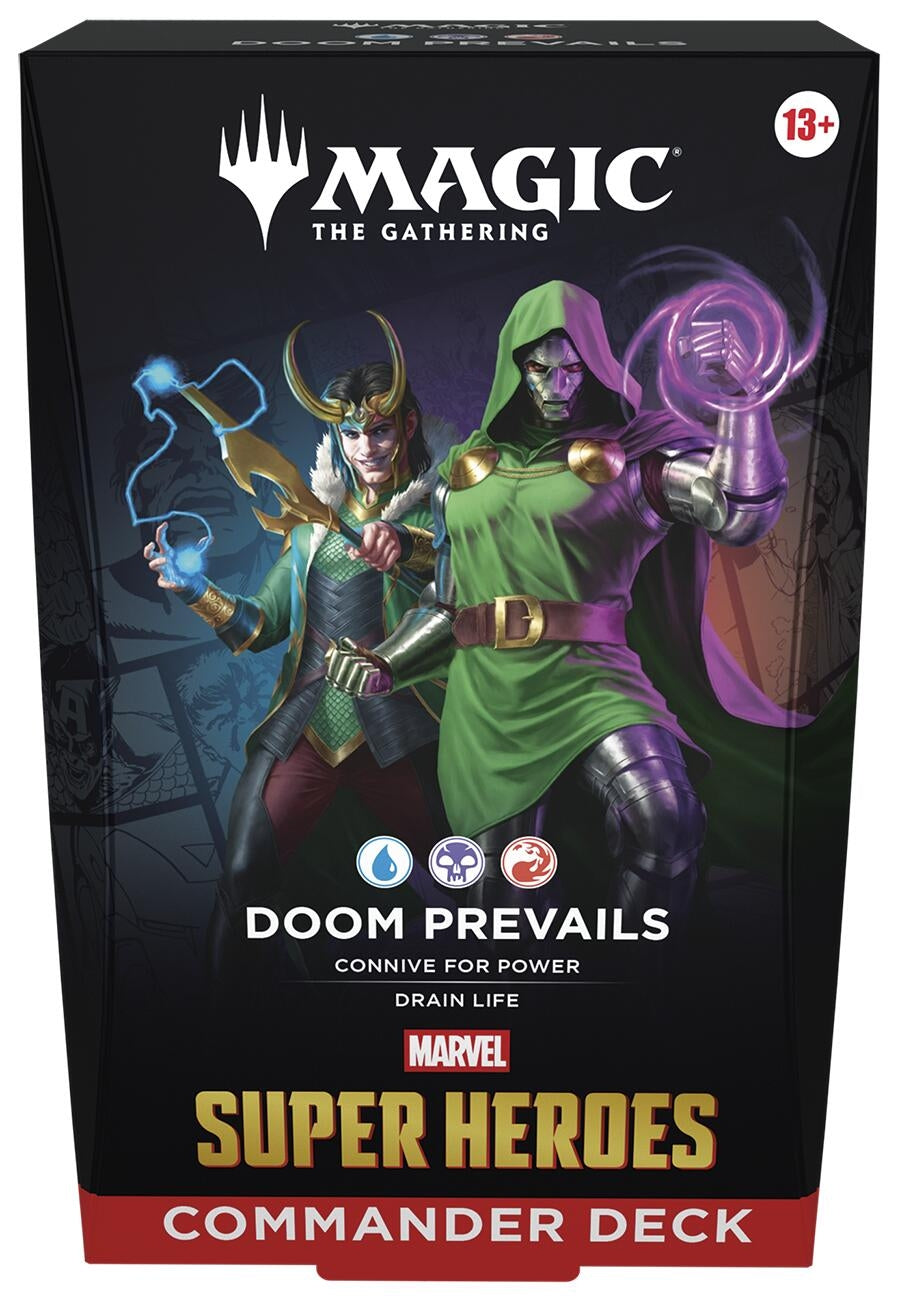 Image for Marvel Super Heroes Commander Deck - Doom Prevails - Magic: The Gathering