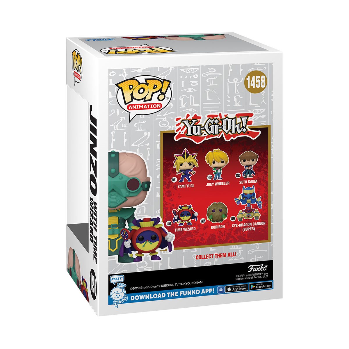 Funko Pop! Yu-GI-Oh!: Jinzo & Time Wizard Specialty Series Exclusive Vinyl Figure #1458