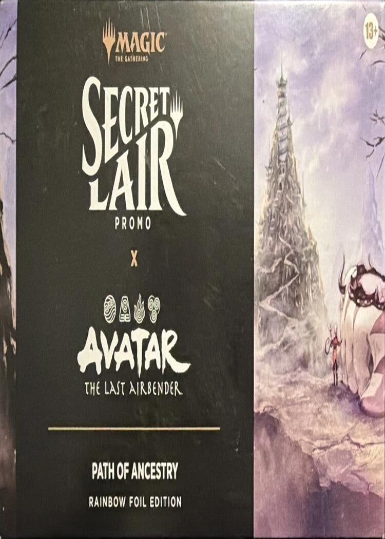Image for Secret Lair Drop: Secret Lair Promo x Avatar: The Last Air Bender - Path of Ancestry - Rainbow Foil Edition - Magic: The Gathering