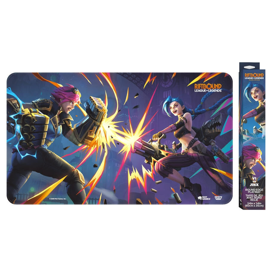 Image for Riftbound: League of Legends Playmat - Vi vs Jinx - Playmats