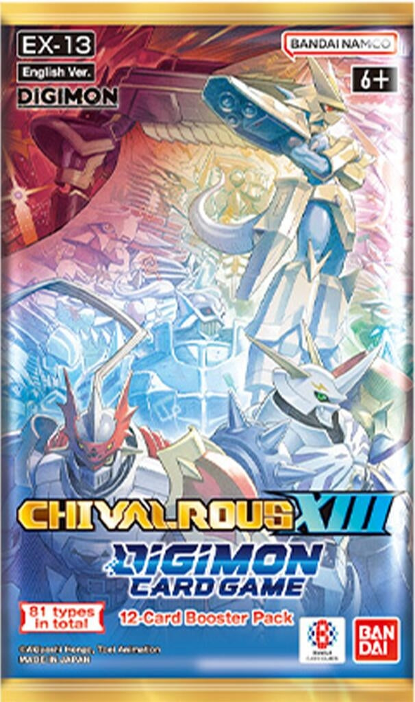 Image for Chivalrous XIII - Booster Pack - Digimon Card Game