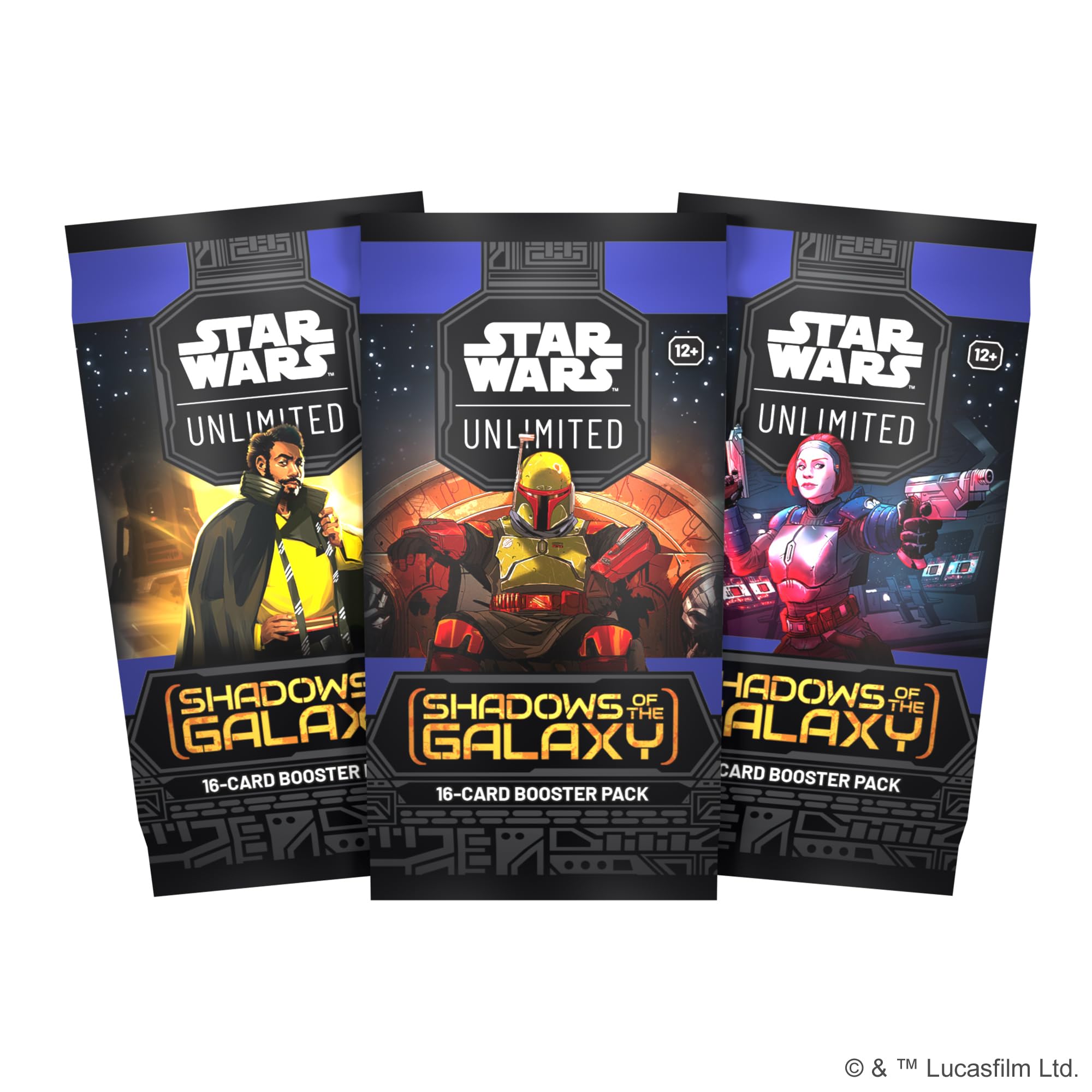Star Wars: Unlimited: Shadows of The Galaxy Booster Display (Set of 24 Booster Packs)
