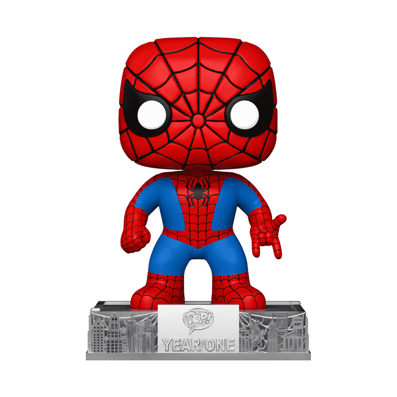Funko Pop! Marvel Classics Spider-Man (Funko 25th Anniversary) Box