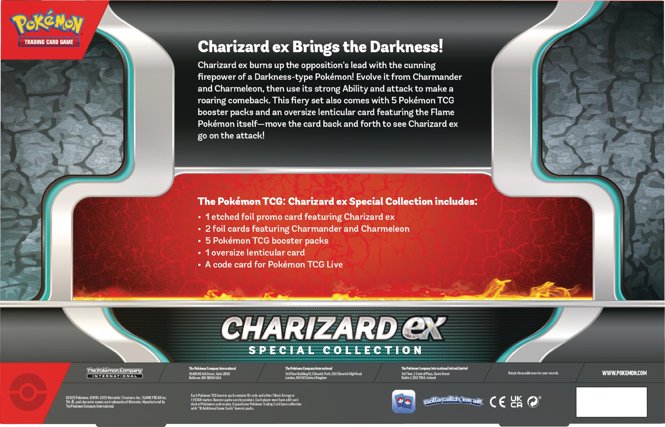 Pokemon TCG: Charizard ex Special Collection (5 Packs)