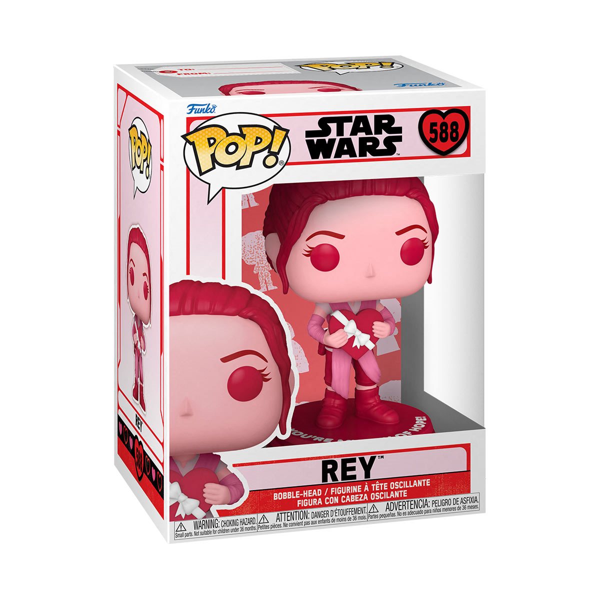 Funko Pop! Star Wars Valentines Rey #588 Vinyl Figure