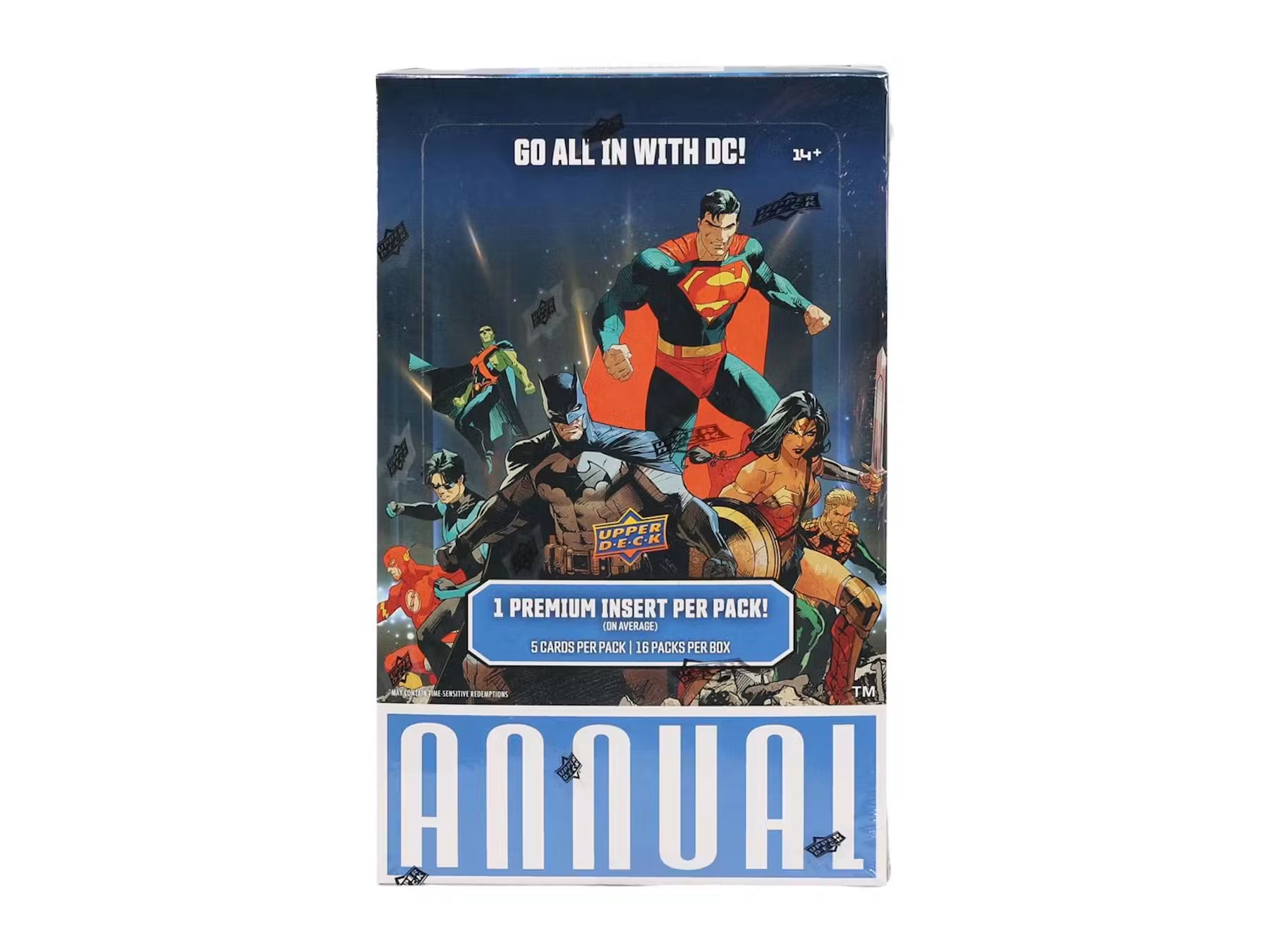 Upper Deck: 2024/25 DC Annual Hobby Box