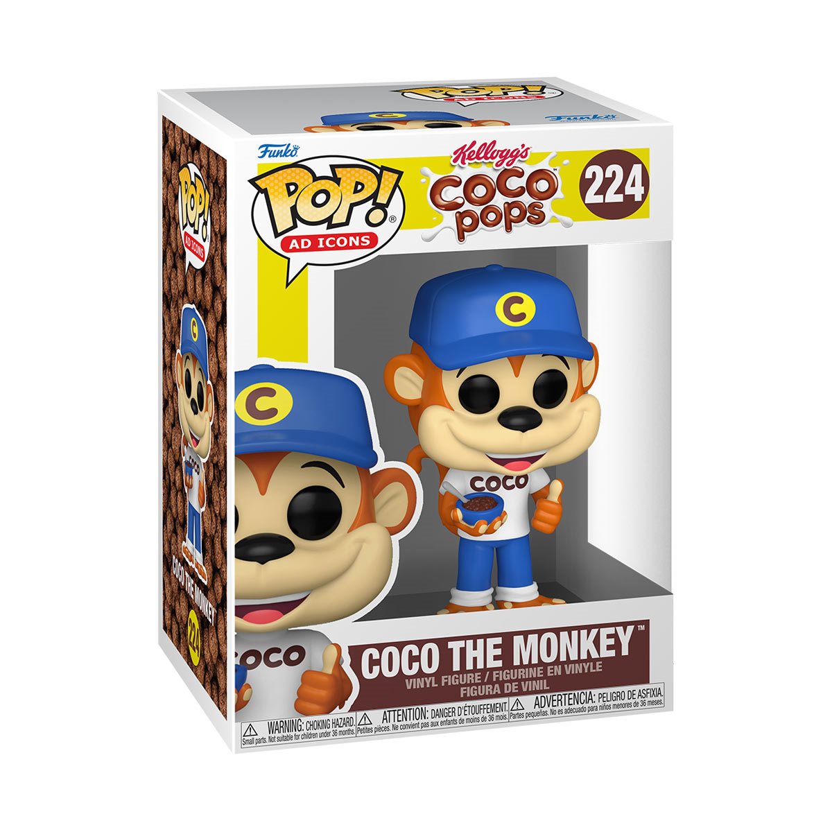 Funko Pop! Kellogg's Coco Pops: Coco the Monkey Vinyl Figure #224