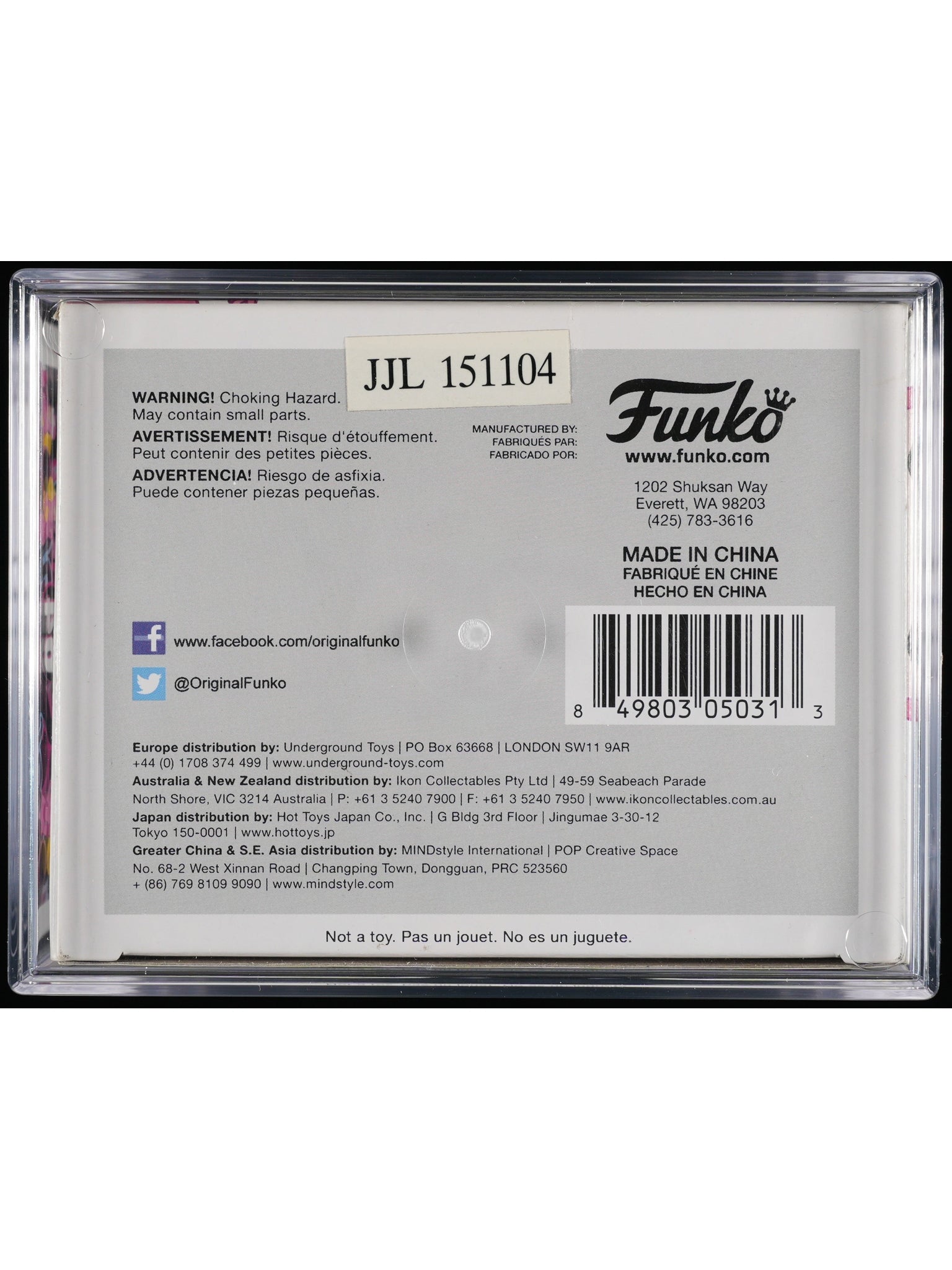 Funko Pop! Penelope Pitstop: Penelope Pitstop PSA Graded Vinyl Figure #64 Cert #02203648