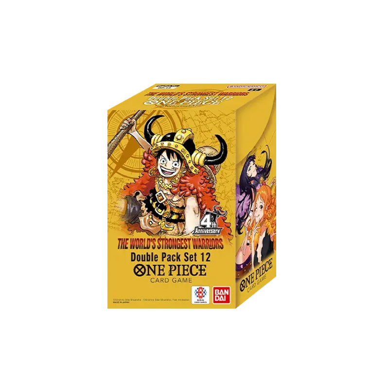 One Piece TCG: The World's Strongest Warriors Double Pack Set Vol. 12 (DP-12)