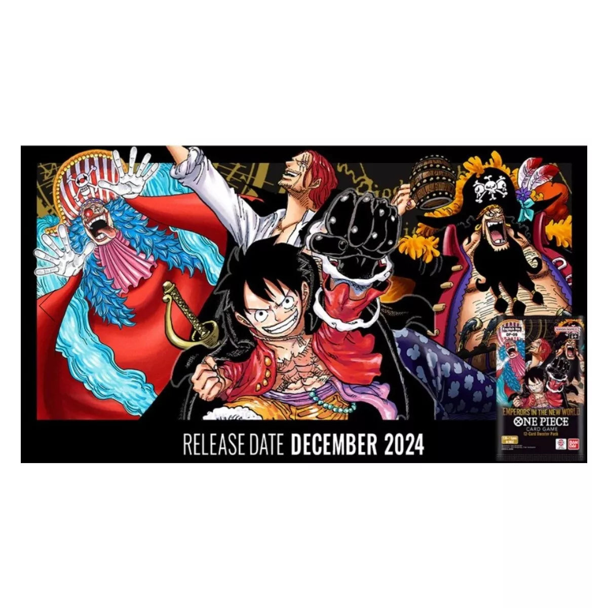 Bandai One Piece: Emperors of the New World Trading Card Game Booster Box (24 Packs)