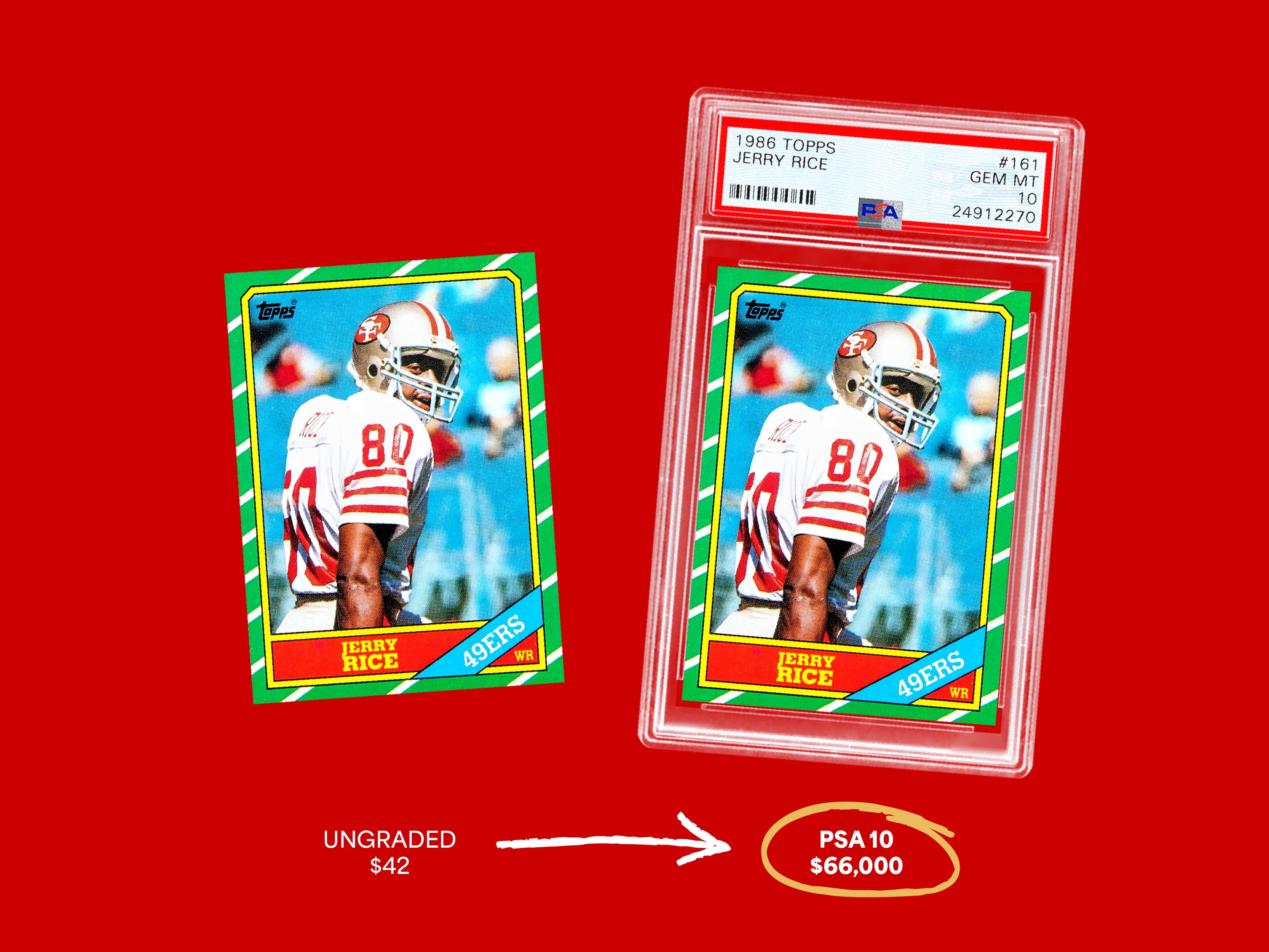 PSA sports card grading - Save $25 with Promo Code BOXEDVINYL25