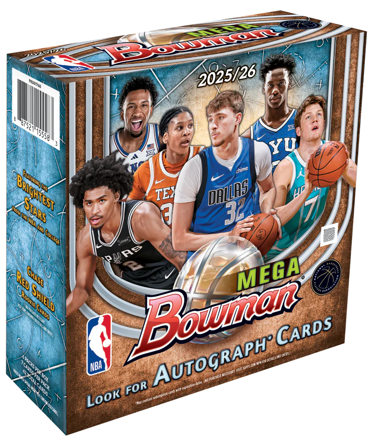Bowman: 2025-26 Basketball Mega Box