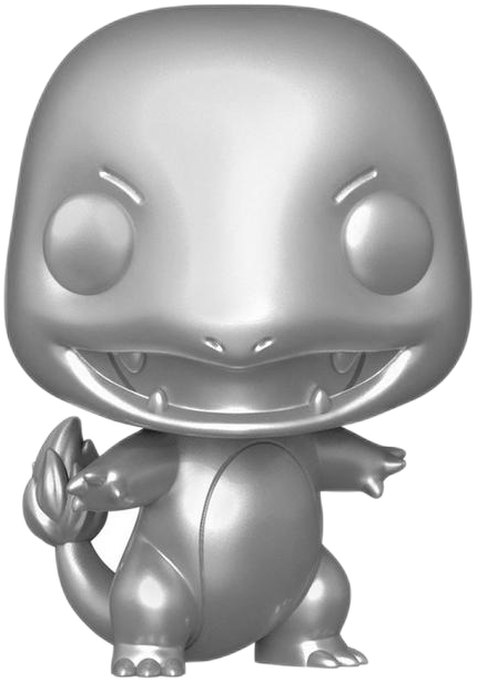 Funko Pop! Pokemon: Charmander (Metallic) Vinyl Figure #455