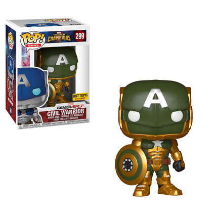 Funko Pop! Marvel GamerVerse: Civil Warrior Vinyl Figure #299