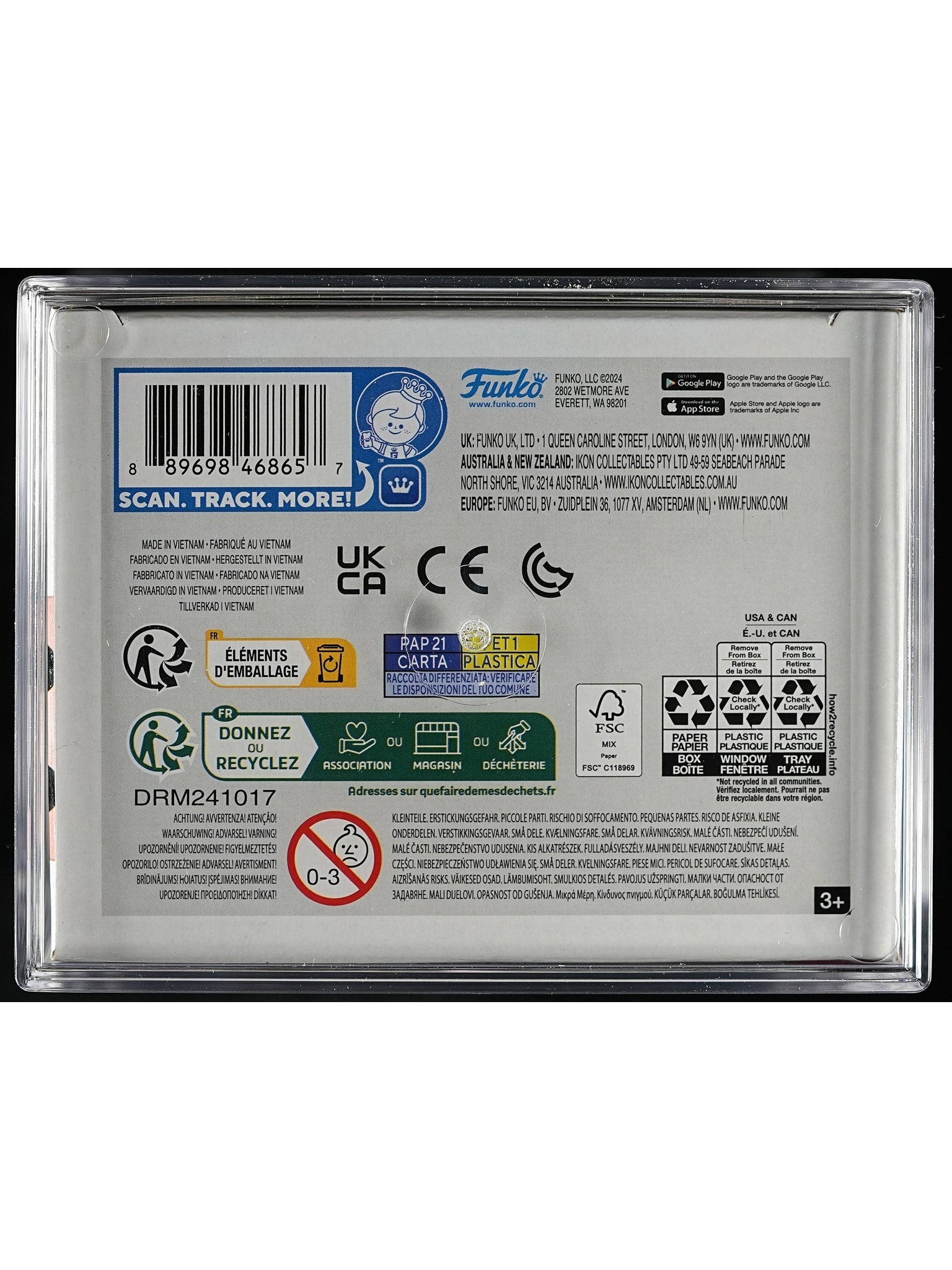 Funko Pop! Pokemon: Mr. Mime PSA Graded Vinyl Figure #582 Cert #02105368