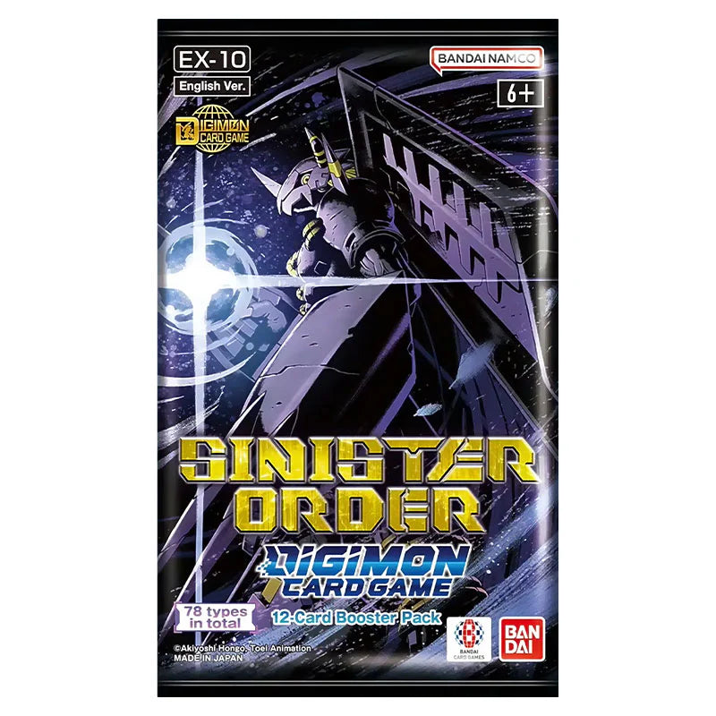 shop deals on digimon tcg booster box TCG: Sinister Order EX-10 Pack (12 Cards) – Boxed Vinyl More new characters from Digimon Liberator are getting cards Japanese) Digimon TCG: Dual Revolution
