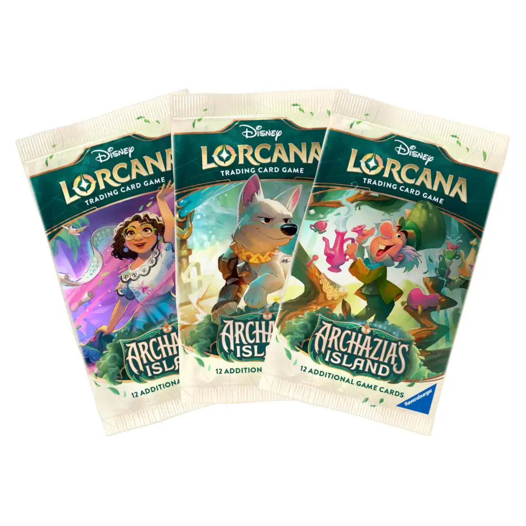 Disney Lorcana TCG: Archazia's Island Booster Pack (12 Cards) – Boxed Vinyl 