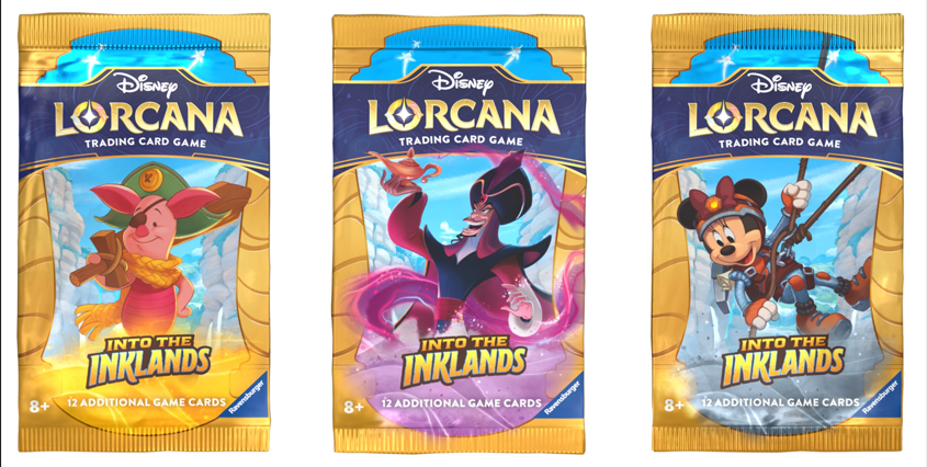 Disney Lorcana TCG: Into the Inklands Booster Pack (12 Cards)