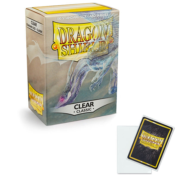 Dragon Shield Sleeves: Standard Classic Clear (100 ct)