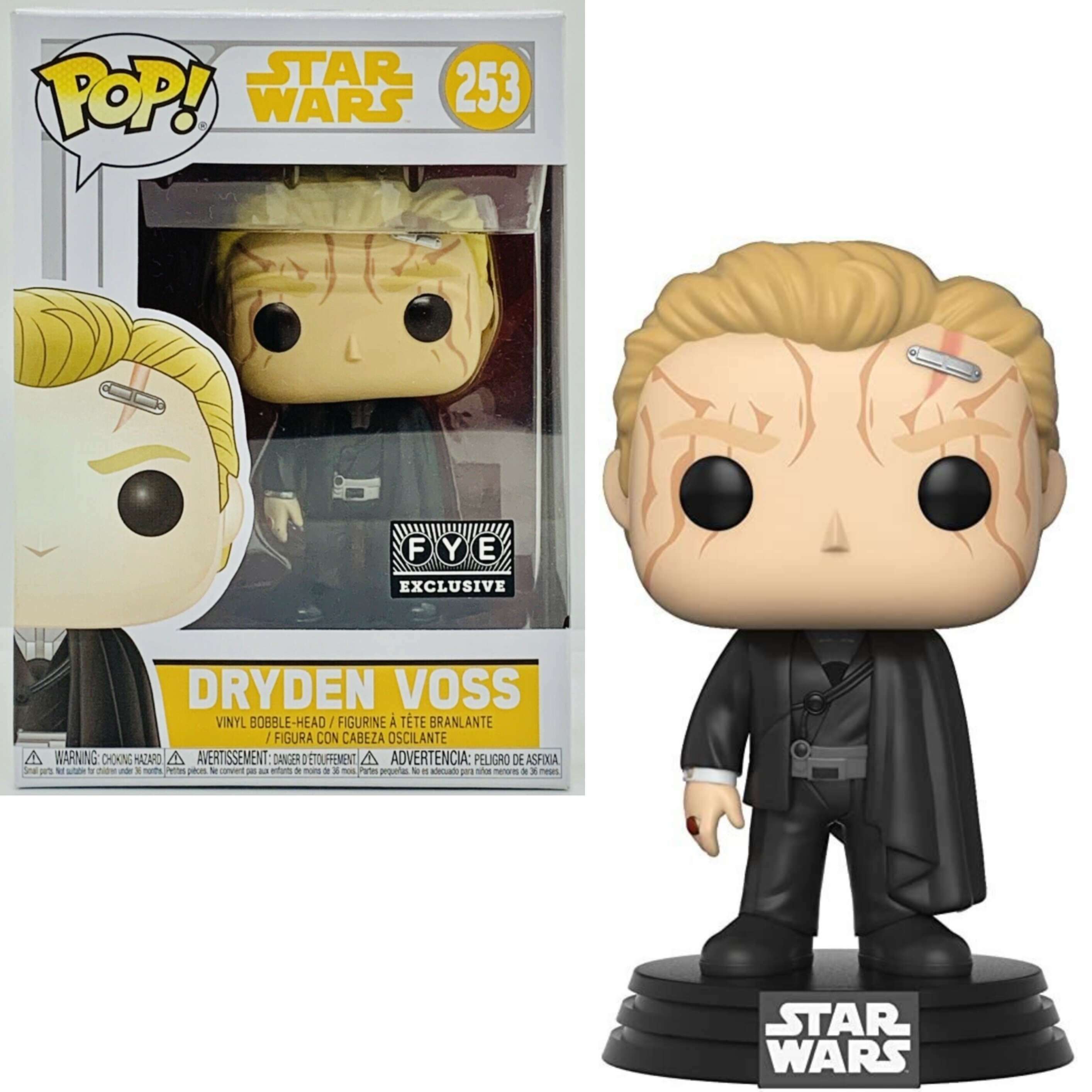 Funko POP! Star Wars: Dryden Voss with Scars (FYE Exclusive) Vinyl Figure #253