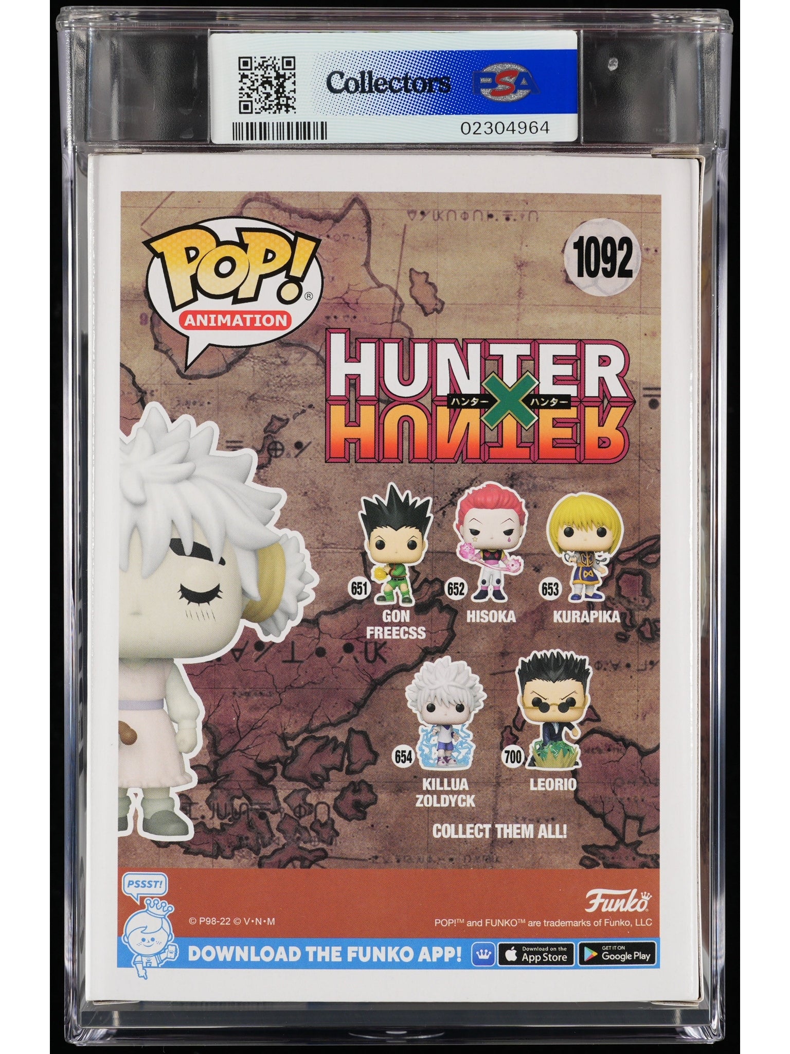 Funko Pop! Hunter x Hunter: Komugi PSA Graded Vinyl Figure #1092 Cert #02304964