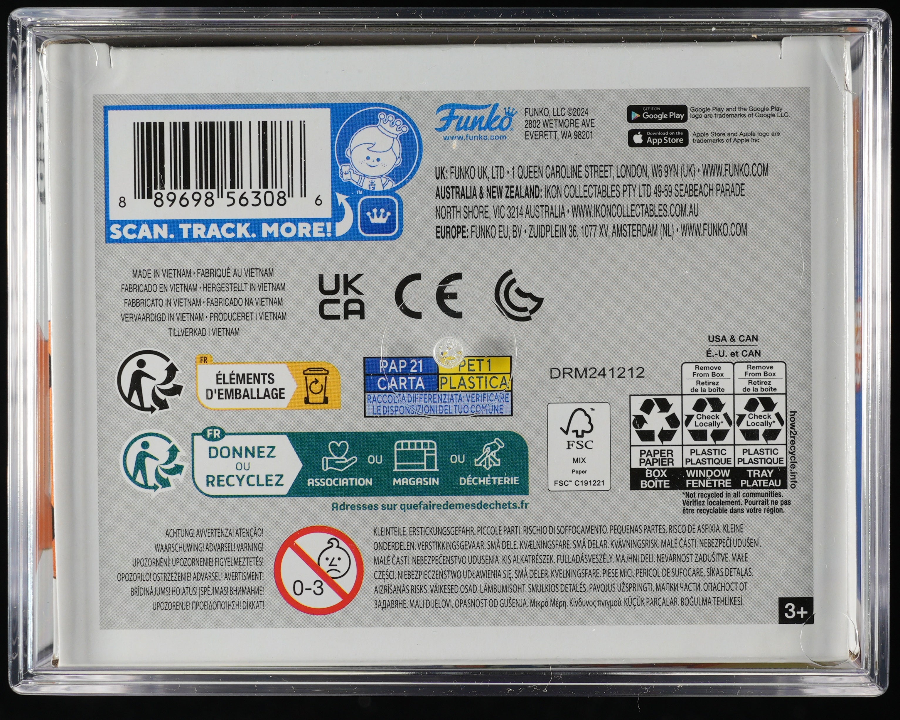 Funko Pop! PSA Graded Pokemon: Charizard PSA Graded 8.5 NM-MT+ Vinyl Figure #843 Cert #01007186