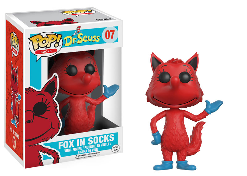 Funko Pop! Dr. Seuss: Fox in Socks Vinyl Figure #7