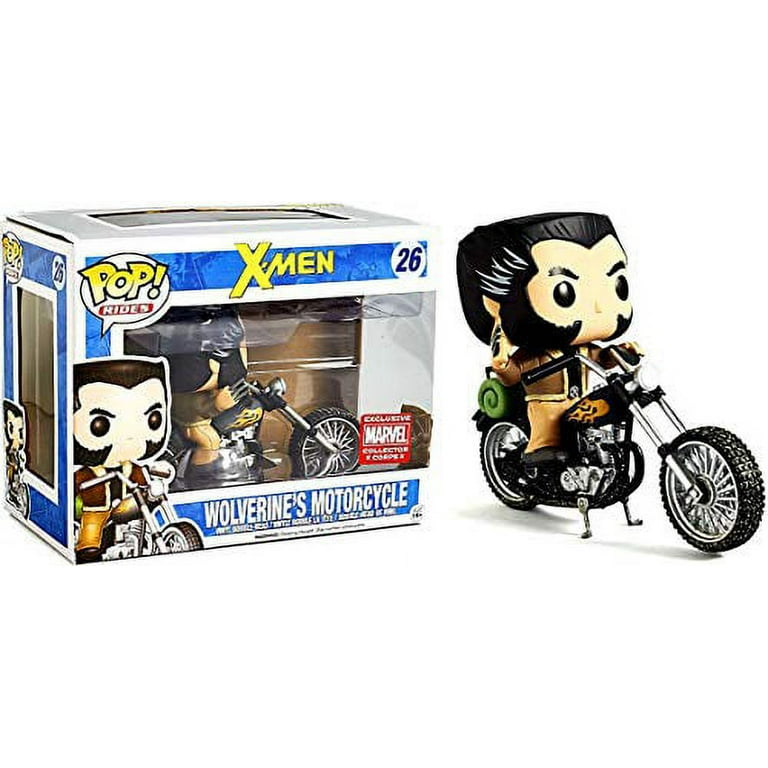 Funko POP! Marvel X-Men: Wolverine's Motorcycle (Marvel Collector Corps) Vinyl Figure #26