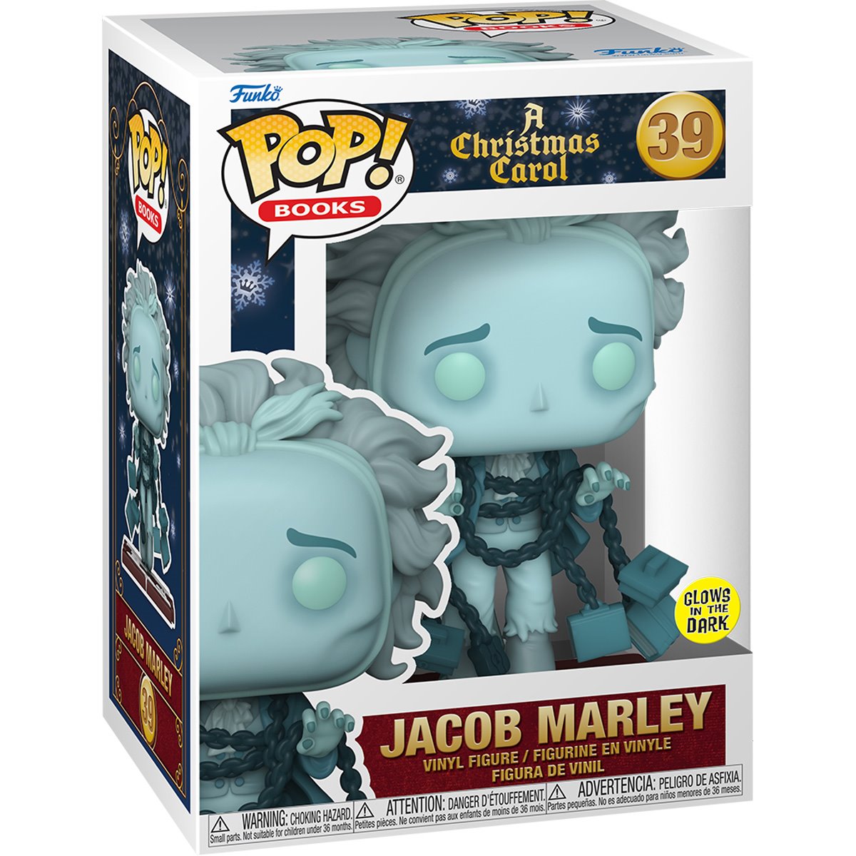 Funko Pop! A Christmas Carol: Jacob Marley Glow in the Dark Vinyl Figure #39