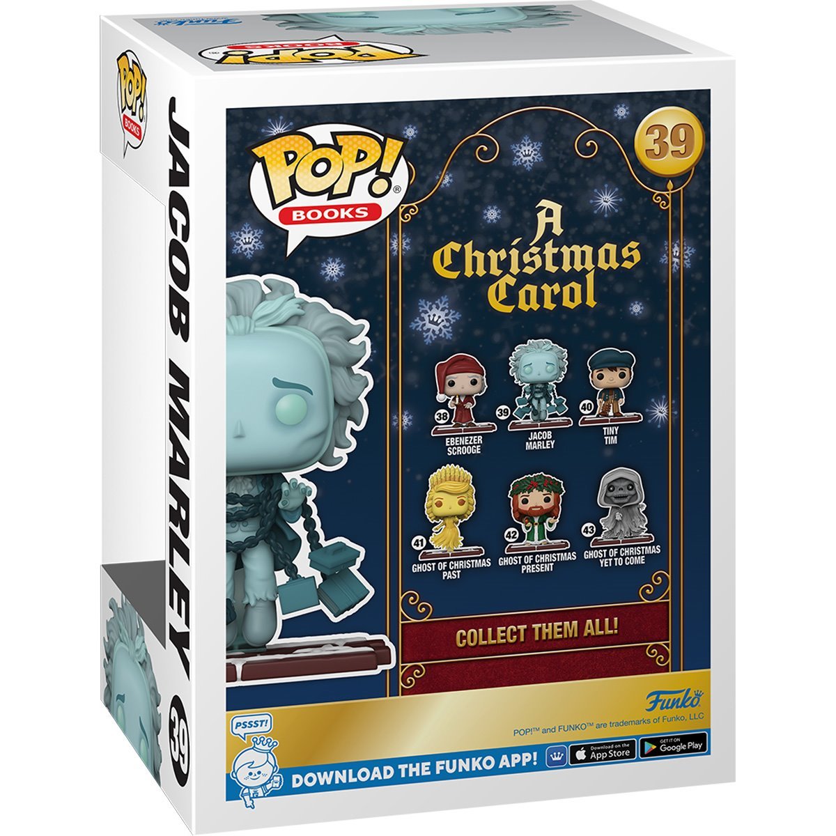 Funko Pop! A Christmas Carol: Jacob Marley Glow in the Dark Vinyl Figure #39